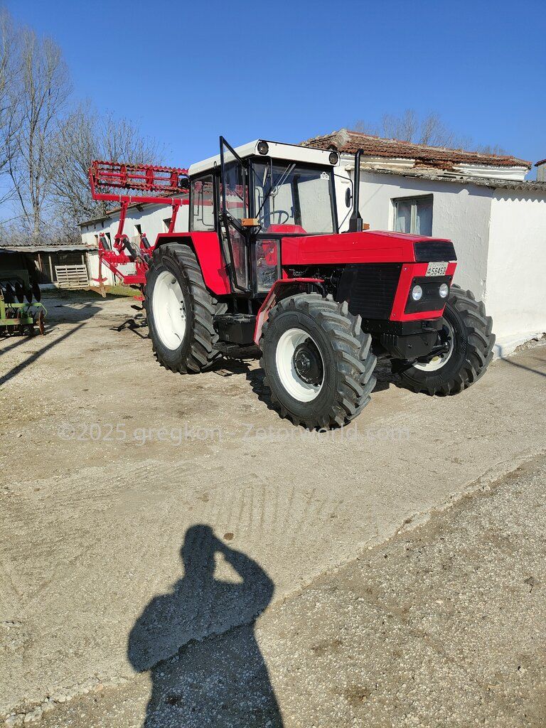 Zetor 12245 upgrade seat and install air conditioning and can suspension