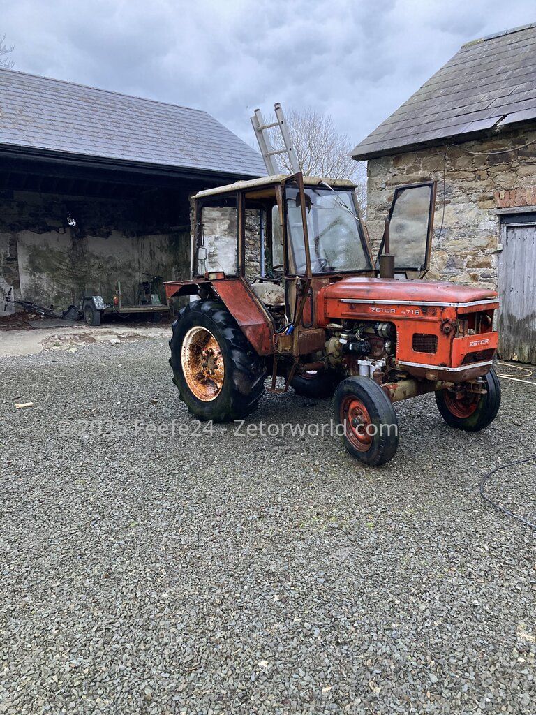 My Zetor 4718 restore